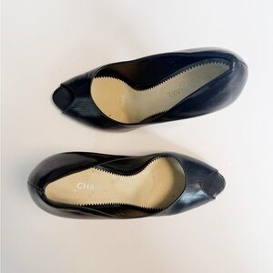 Chanel Pearl Heel Pumps